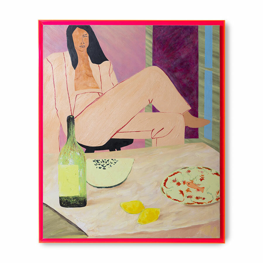 Gerahmtes Kunstwerk „GET YOUR GROOVE ON“ von HK-Living, 152 x 127 cm