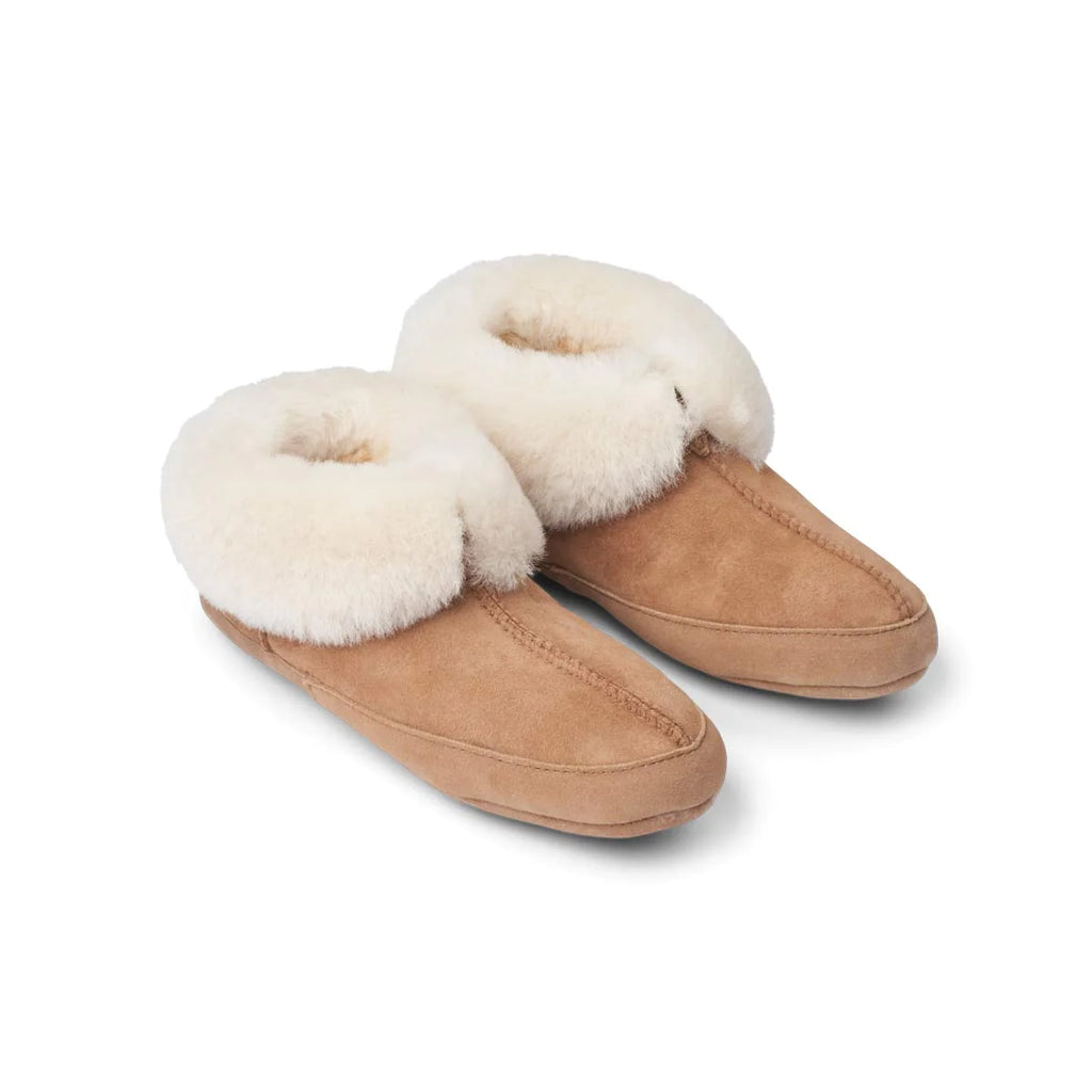 Soft Sole Slippers fra Natures Collection, Chestnut