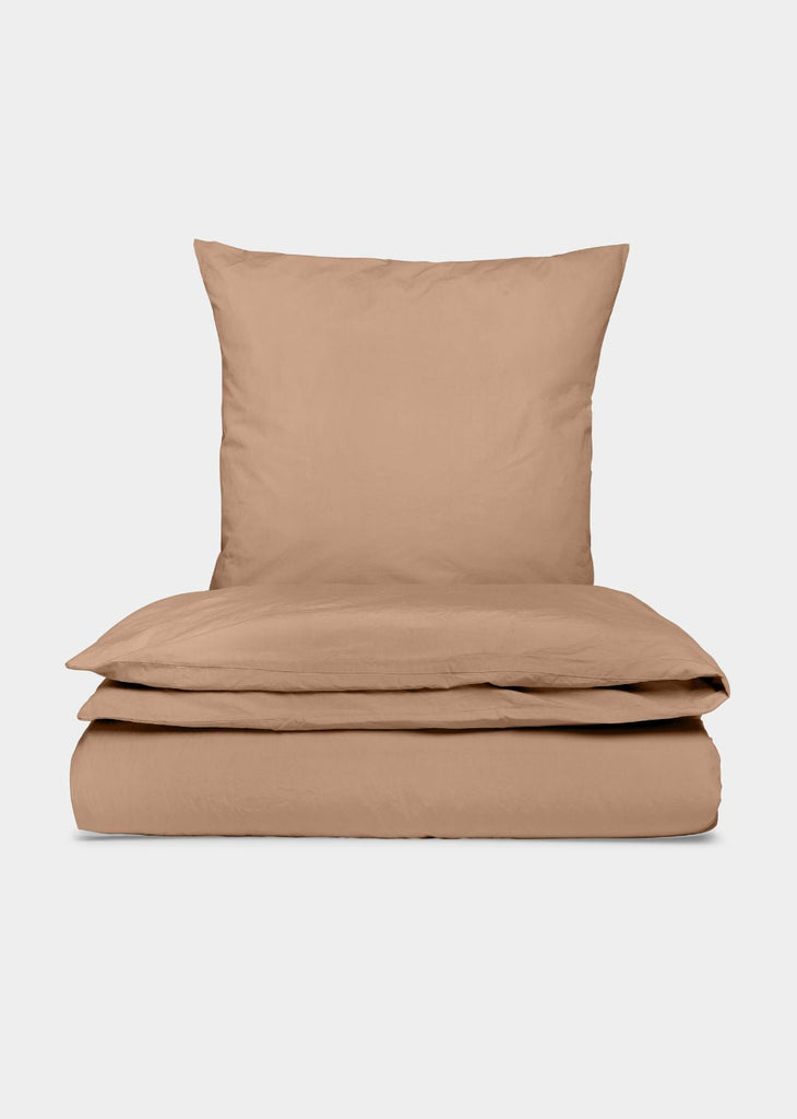 Sekan Studio Satin sengesæt - Terracotta