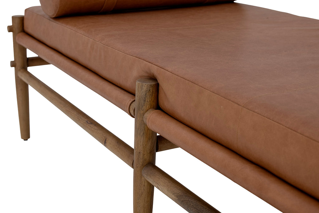 Bloomingville Aysia Daybed, Natur, Læder