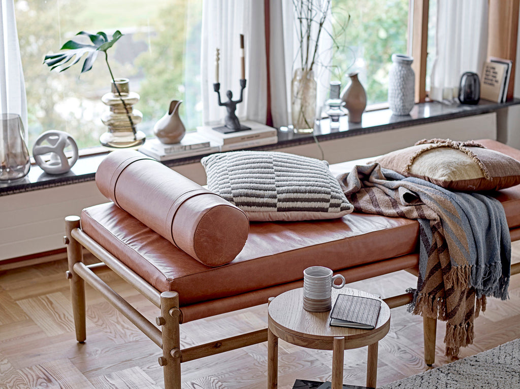 Bloomingville Aysia Daybed, Natur, Læder
