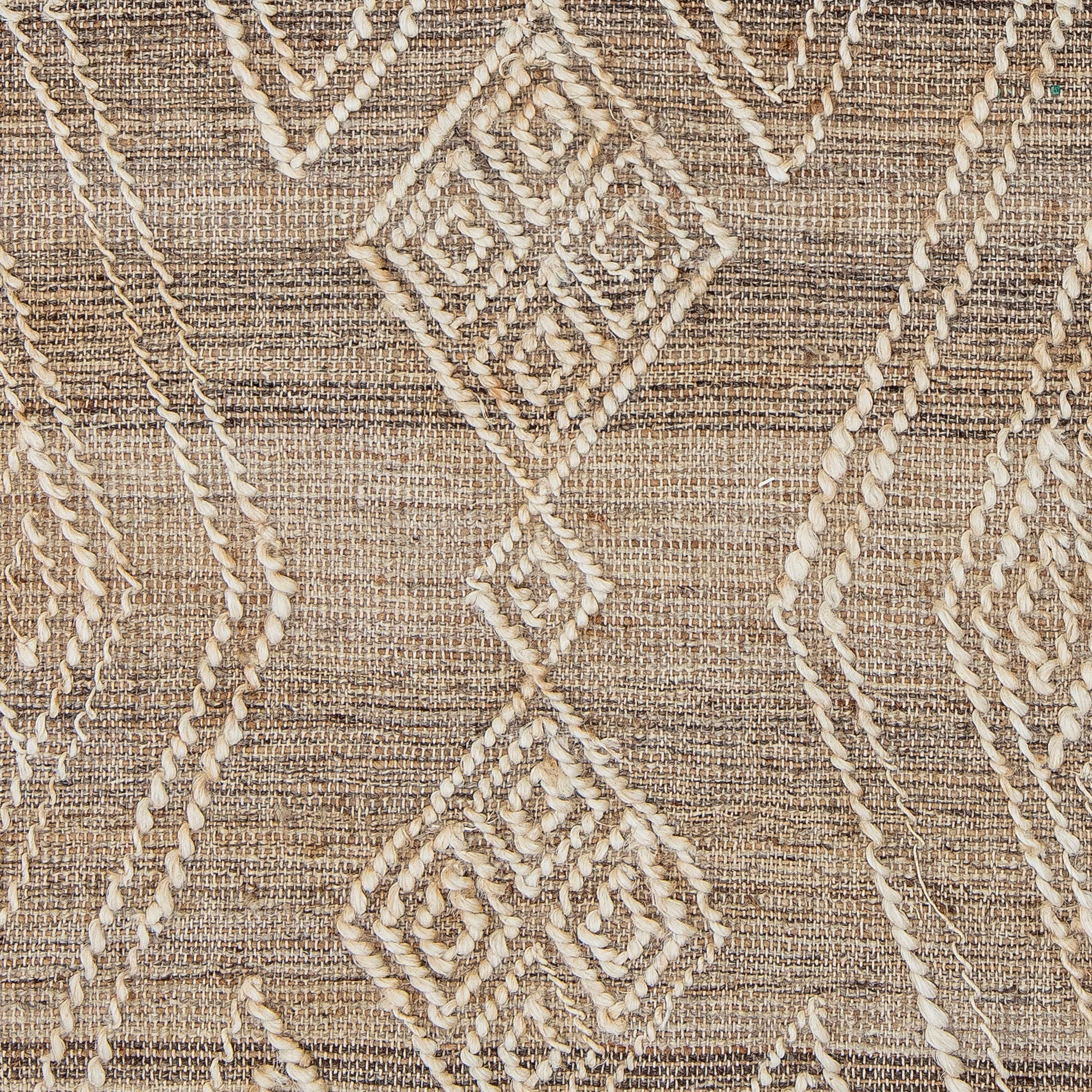 Bloomingville Rupen Teppich aus Jute und Wolle, 150x215 cm