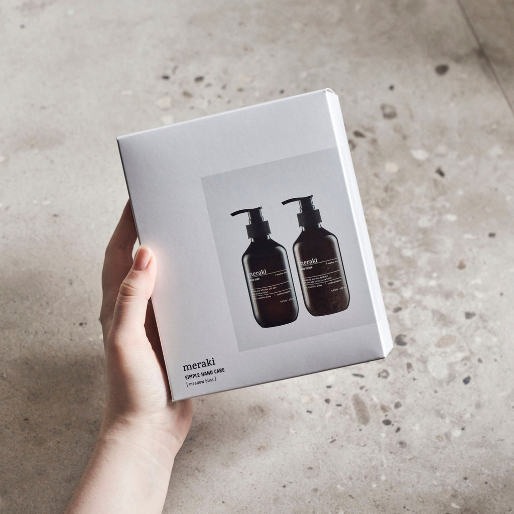 Meraki Gift box, Meadow bliss, Simply hand care, White, 275 ml.