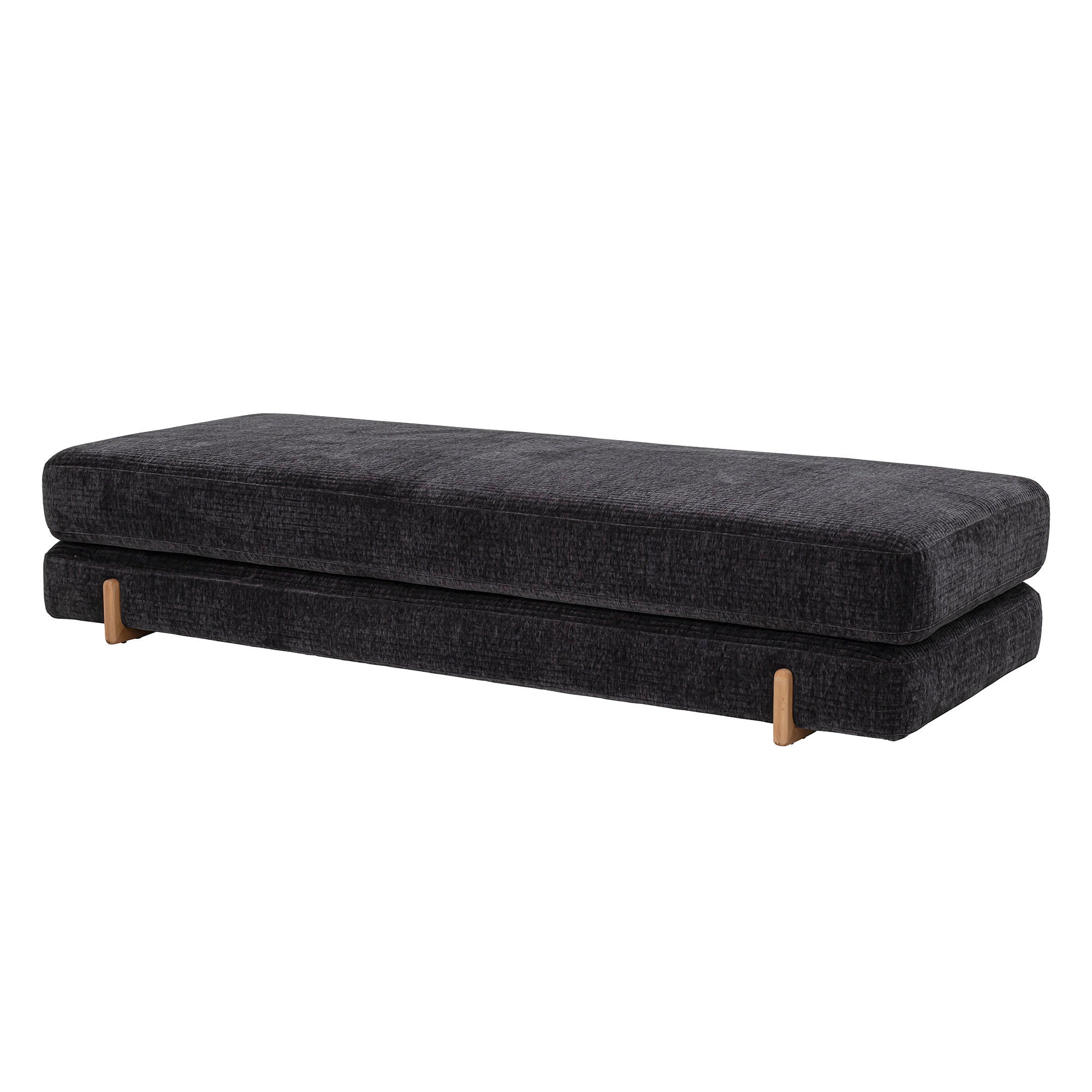 Bloomingville Groove Daybed, Grau, Polyester