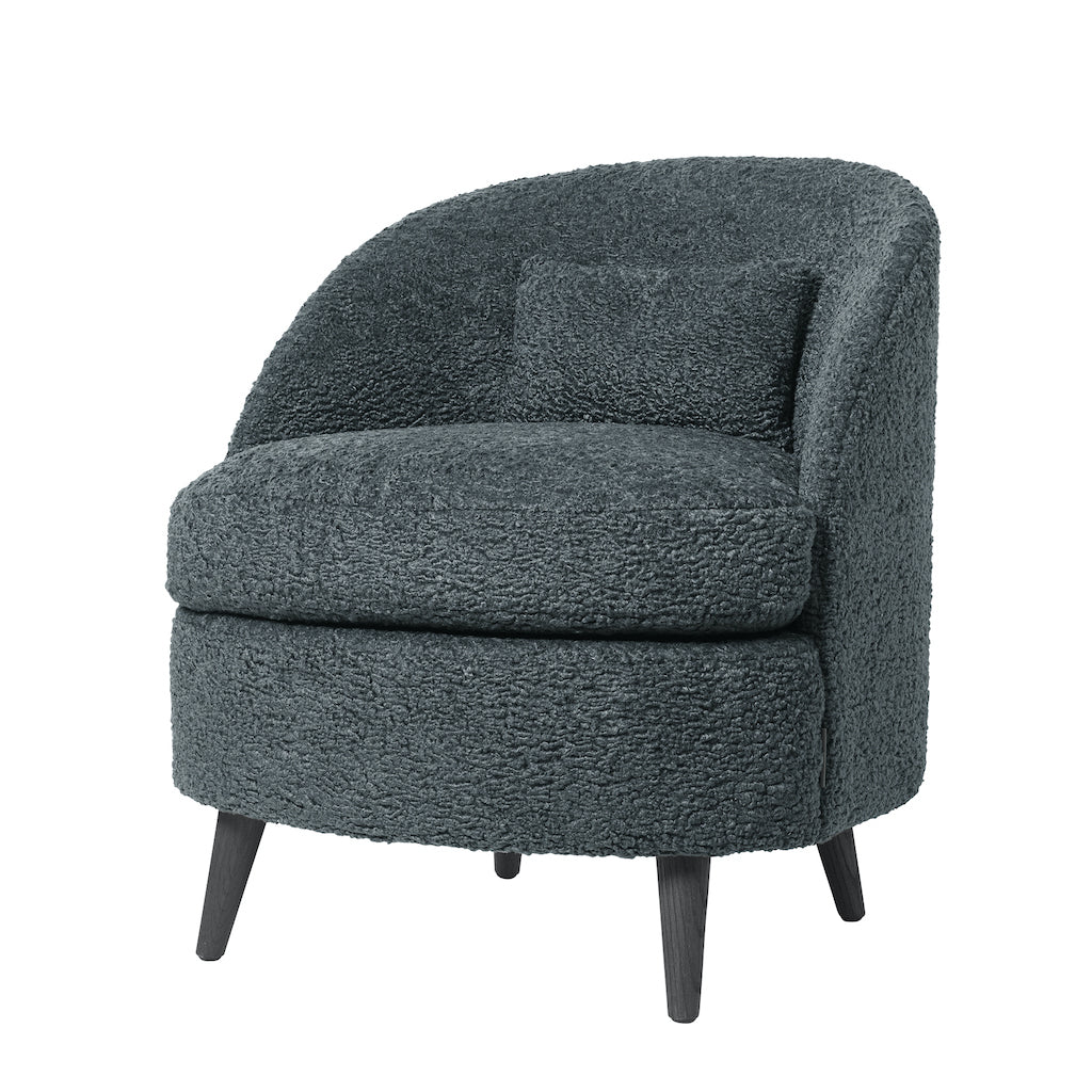 Cozy Living Andrea Lounge Stol, CHARCOAL