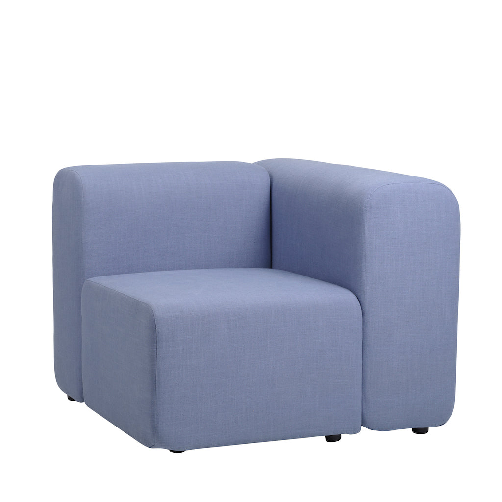 Lagoon Modul Sofa fra Broste i Light Blue - Flere Moduler