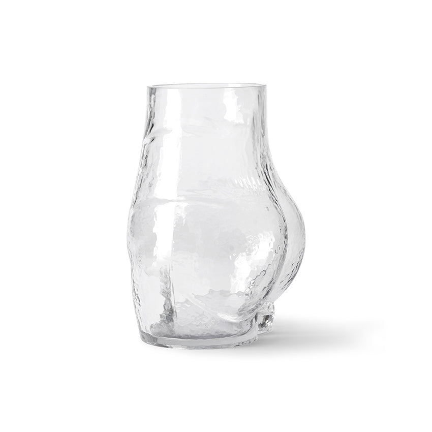 HK Living Numse Vase i Glas, Højde 23 cm