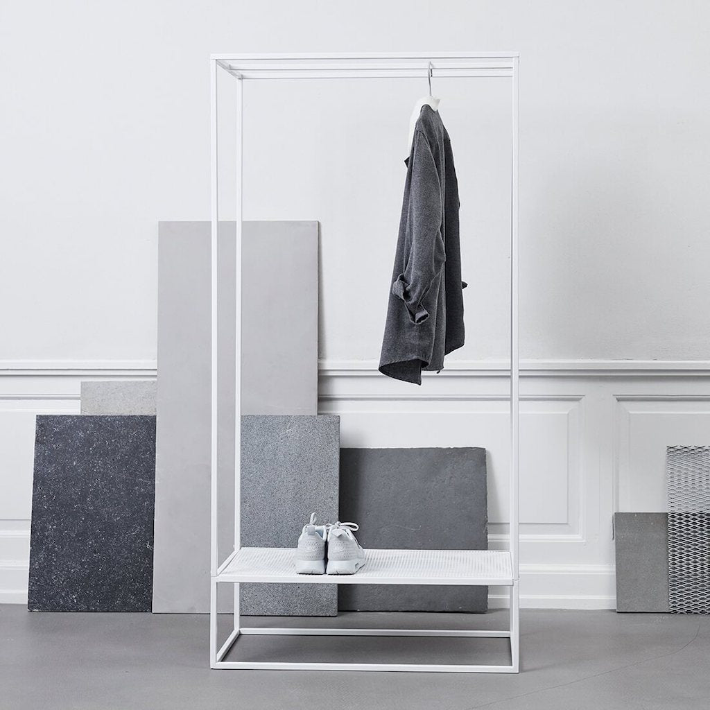 KDS Grid Coat Stand, Garderobestativ fra Kristina Dam, Hvid