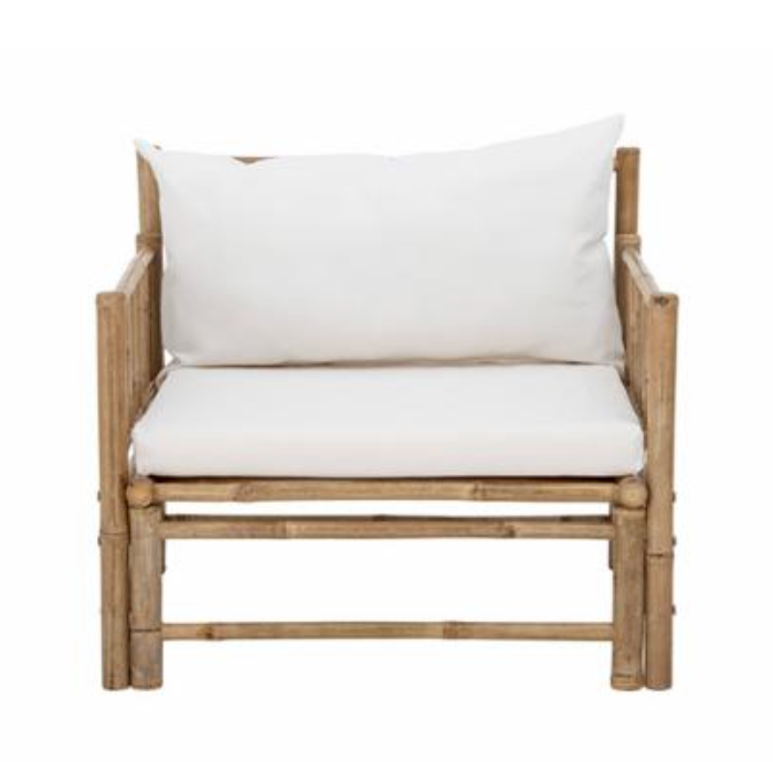 Bloomingville Corfu Lounge Chair, Natur, Bambus