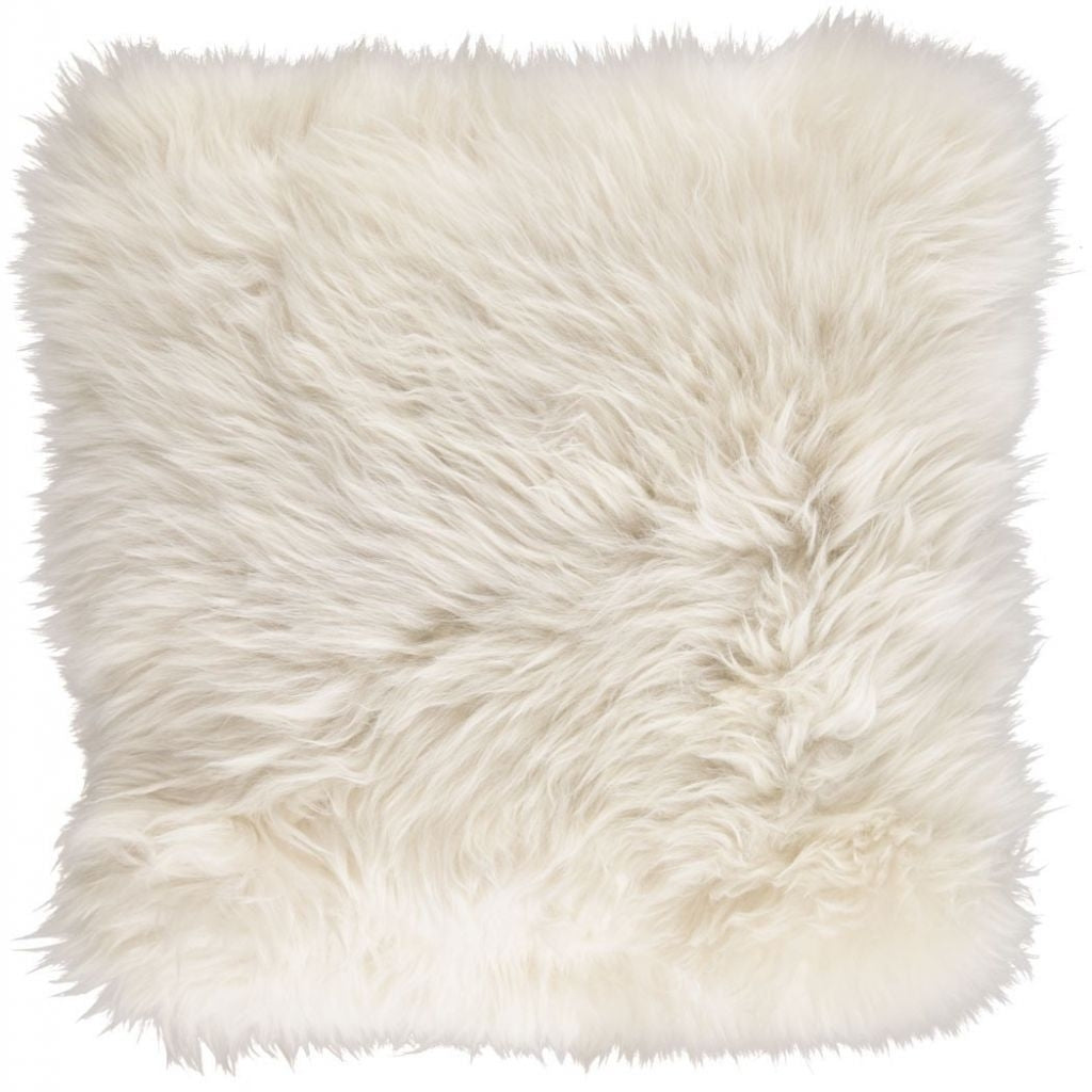Puder i Langhåret New Zealand Lammeskind fra Natures Col., 50x50