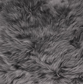 Maxi Float Pude i Lammeskind, NZ Long-Wool, Single side, 90x90 cm i Flere Farver