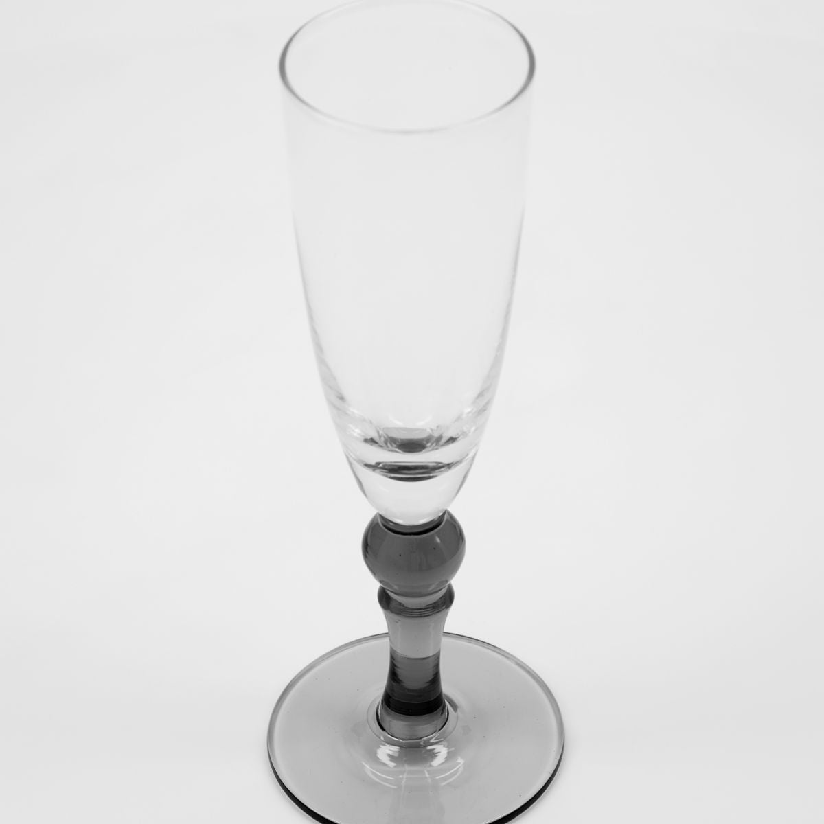 House Doctor Champagneglas Meyer 6 stk., Klar/Grå