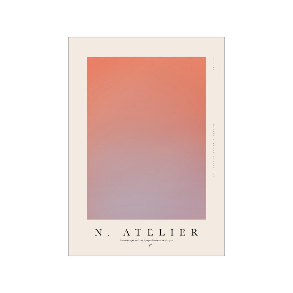 N. Atelier 001 Plakat fra Poster and Frame