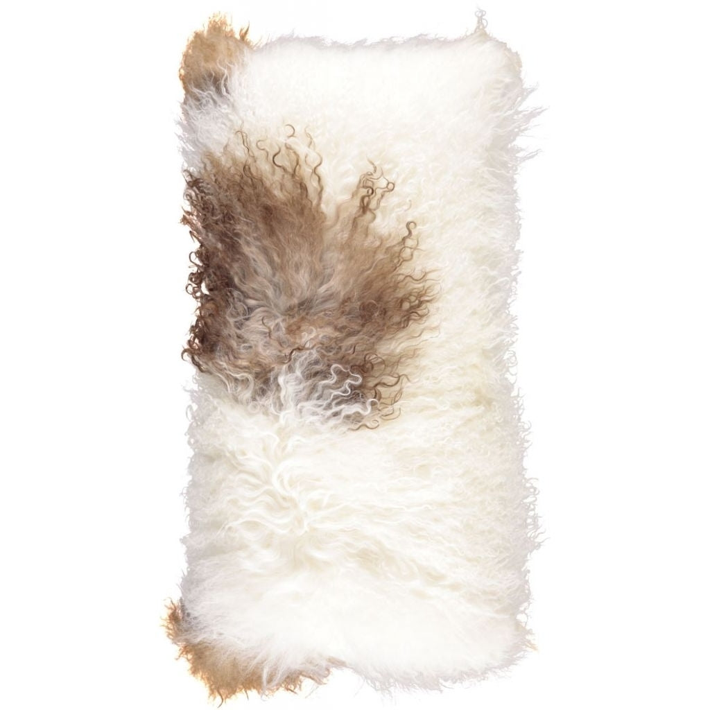 Tibetansk Lammeskinds Pude fra Natures Coll. i flere farver, 28x56