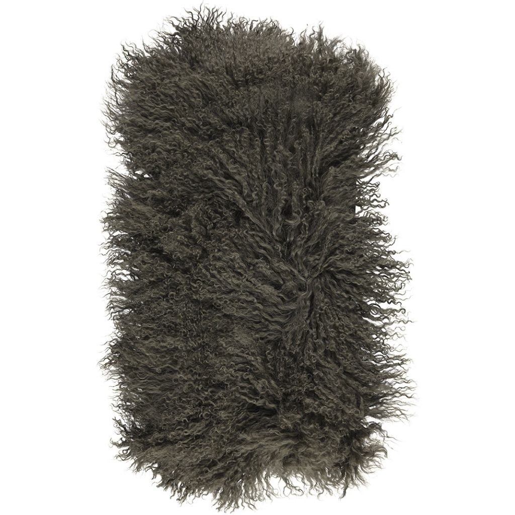 Tibetansk Lammeskinds Pude fra Natures Coll. i flere farver, 28x56