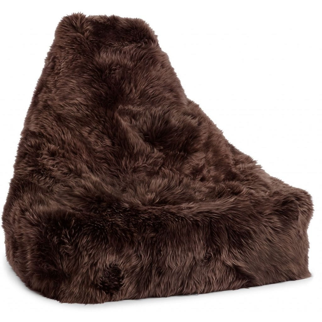 Sækkestol fra Natures Coll., Long-Wool Premium NZ Sheepskin
