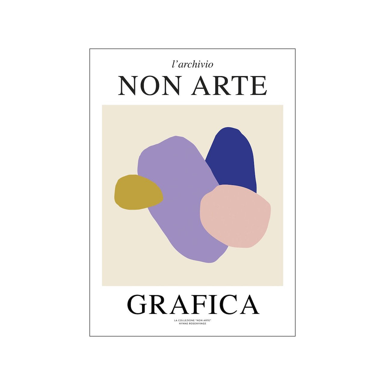 Non Arte Grafica 01 Poster, mehrere Dimensionen