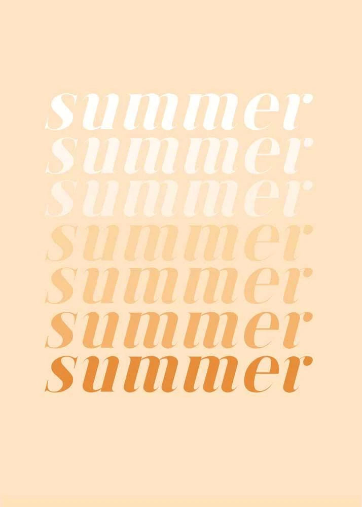 Sommer, Sommer...Poster von A Good Company