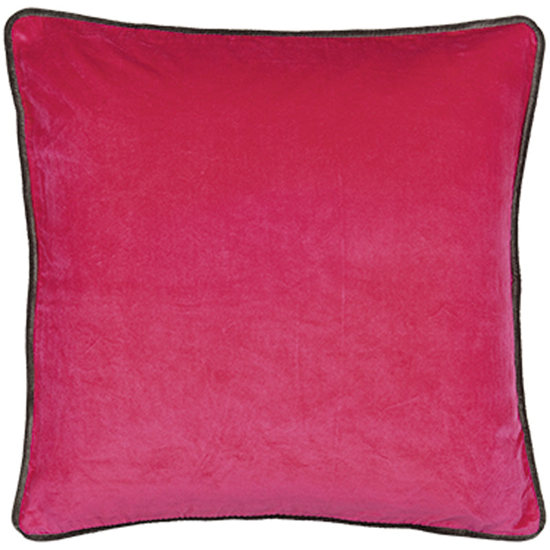 Velours-Kissenbezug von 60x60 von Liv-interior, Pink