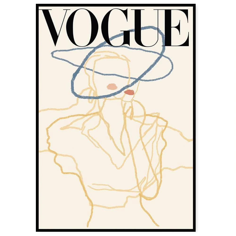 Vogue Cover Poster von A Good Company, 50x70 cm