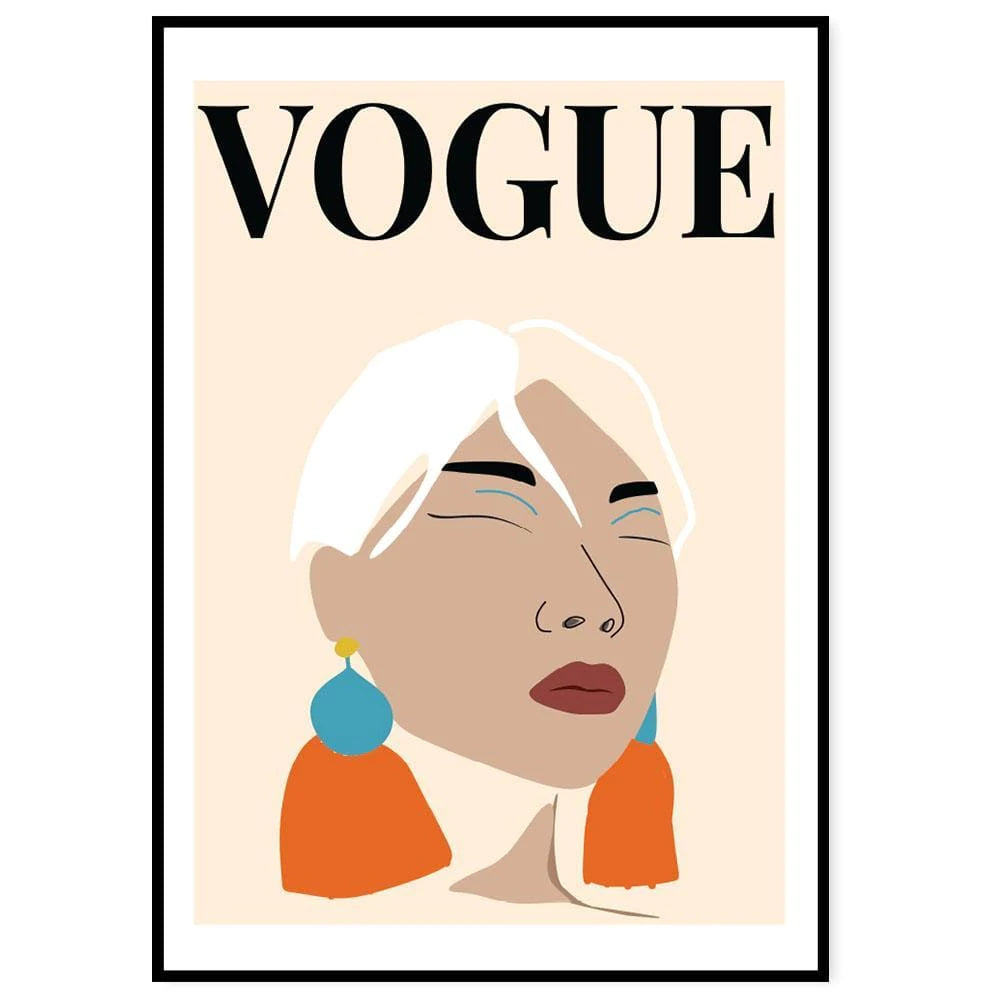 Vogue Cover Poster Ausgabe 23 von A Good Company, 50x70 cm
