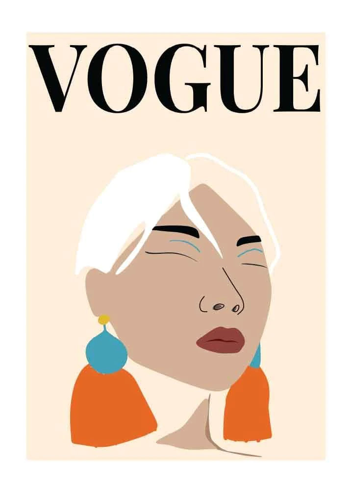 Vogue Cover Poster Ausgabe 23 von A Good Company, 50x70 cm