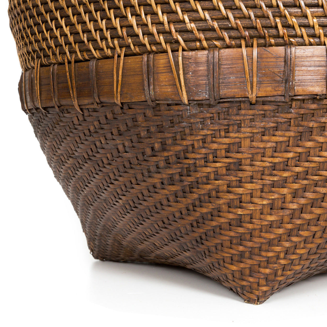 Bazar Bizar The Colonial Laundry Basket - Natural Brown - XL