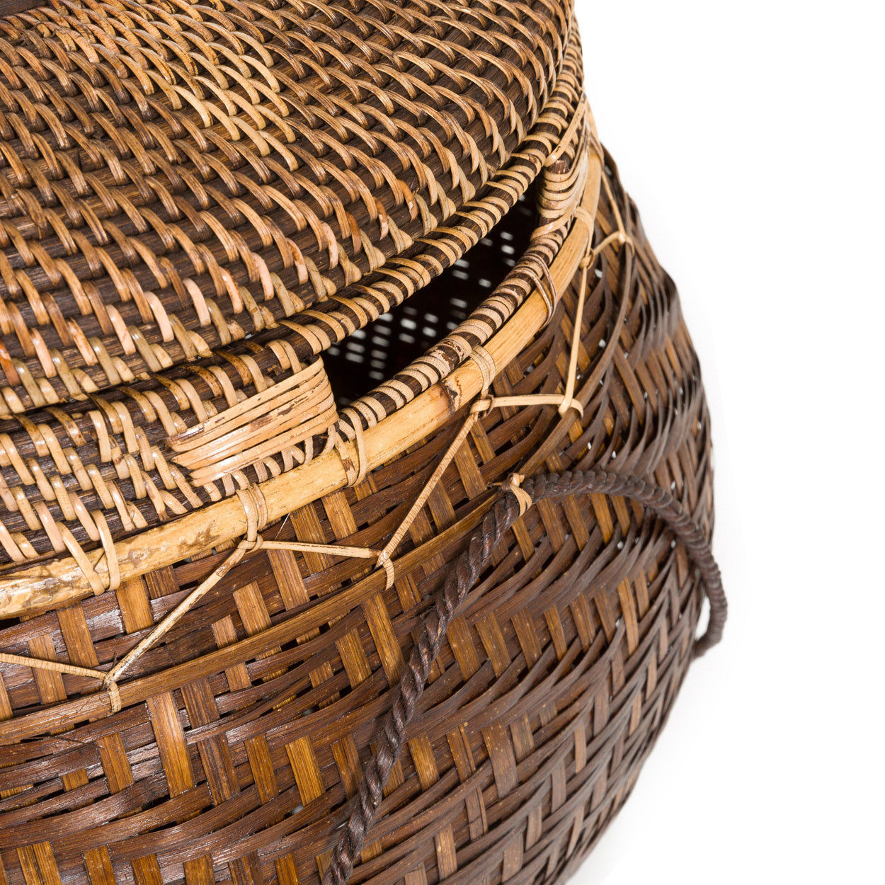 Bazar Bizar The Colonial Basket - Natural Brown