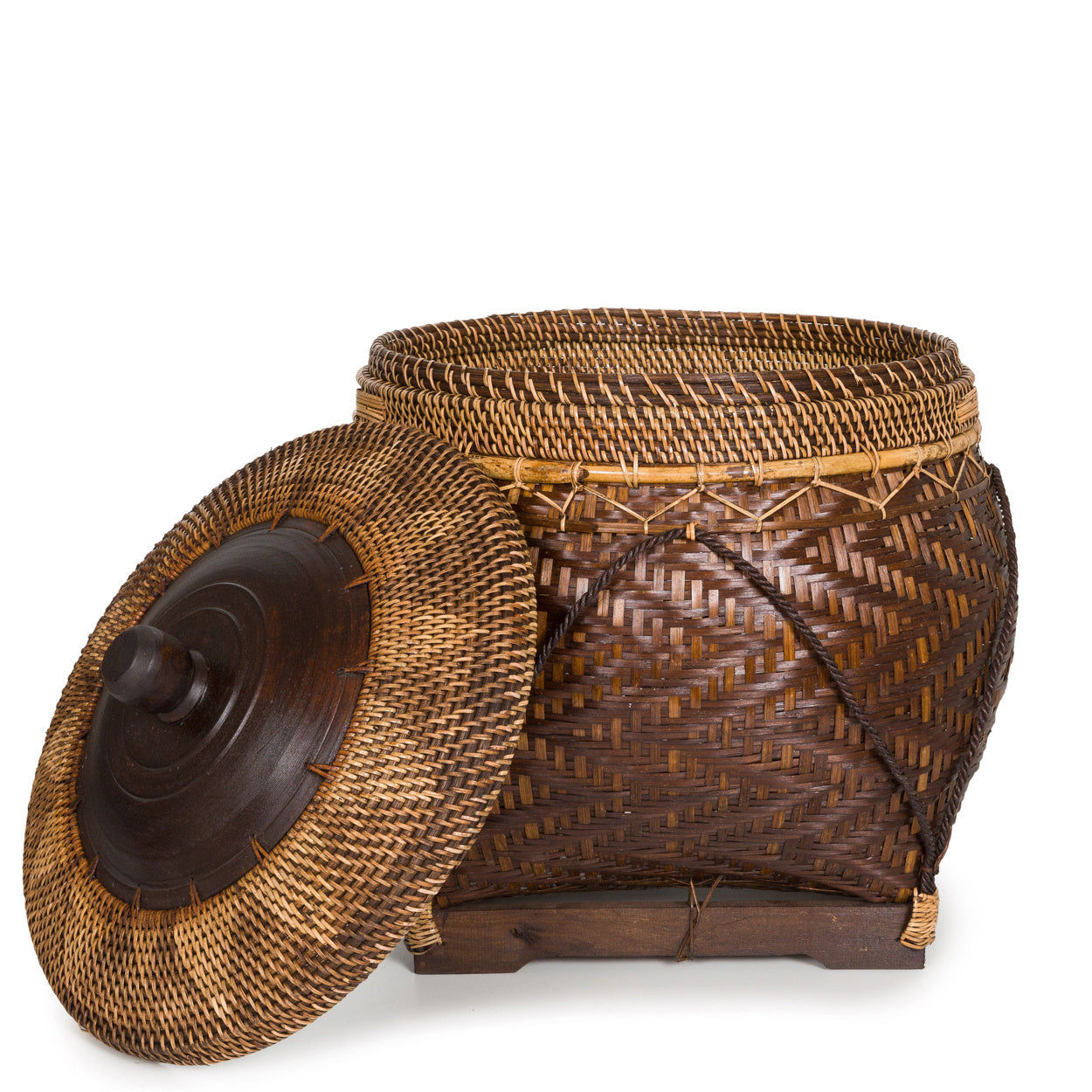 Bazar Bizar The Colonial Basket - Natural Brown