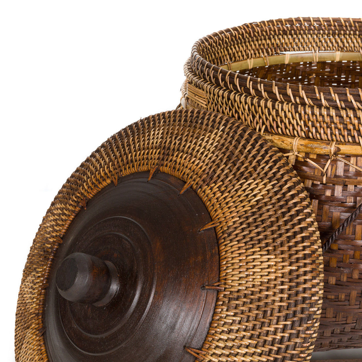 Bazar Bizar The Colonial Basket - Natural Brown