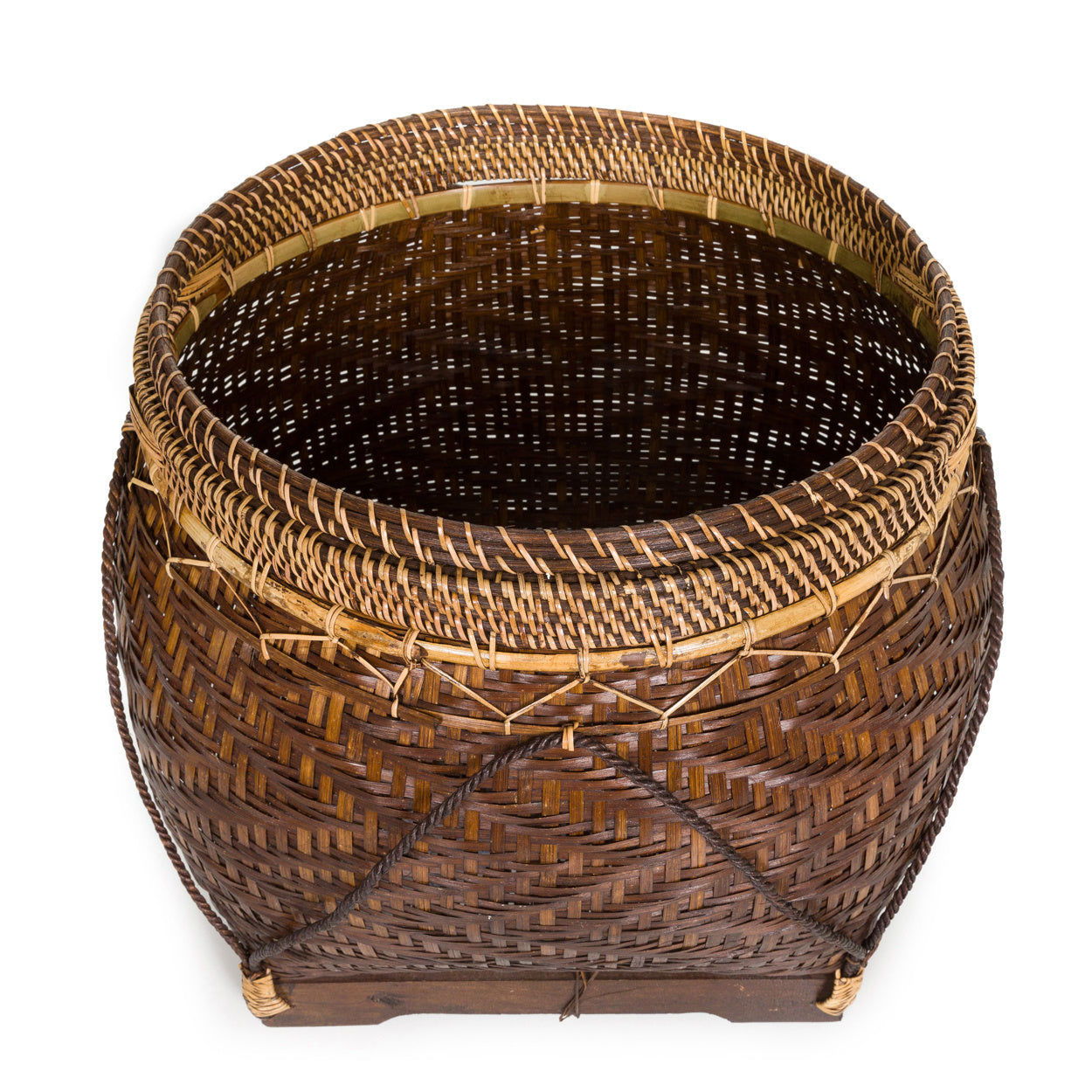 Bazar Bizar The Colonial Basket - Natural Brown