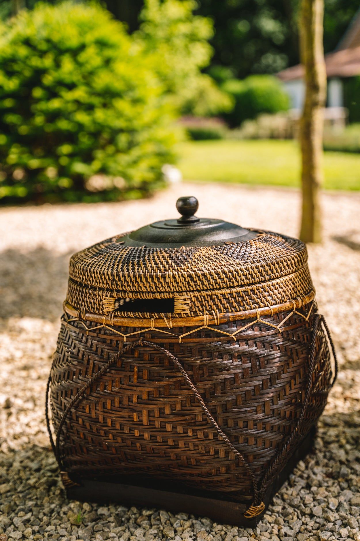 Bazar Bizar The Colonial Basket - Natural Brown