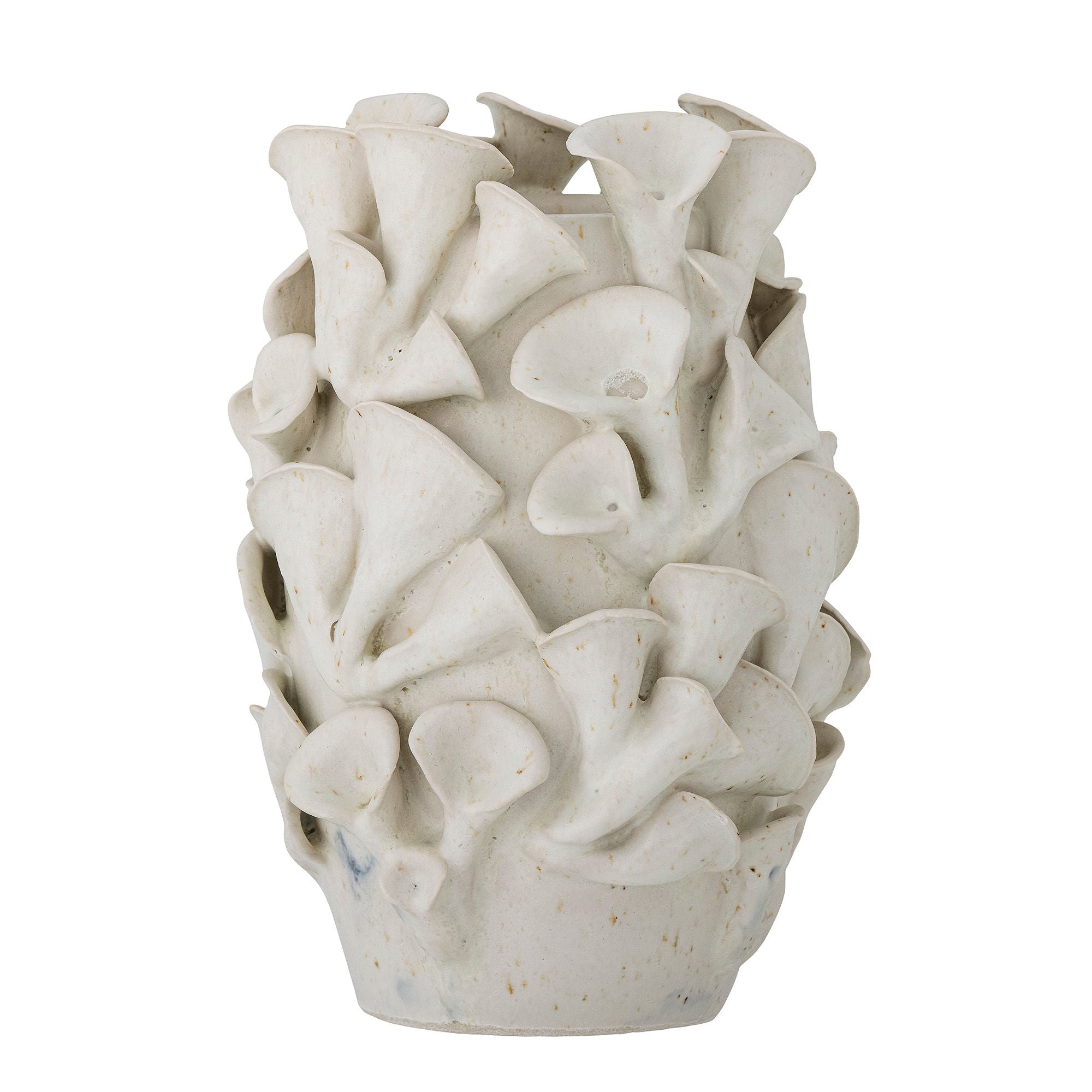 Junes Vase aus grauem Steingut von Bloomingville